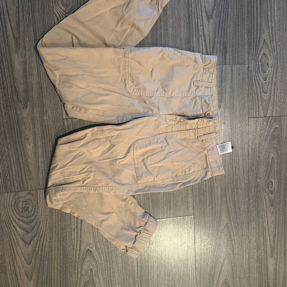 Women's Tan utility pants - Picture 4 of 5